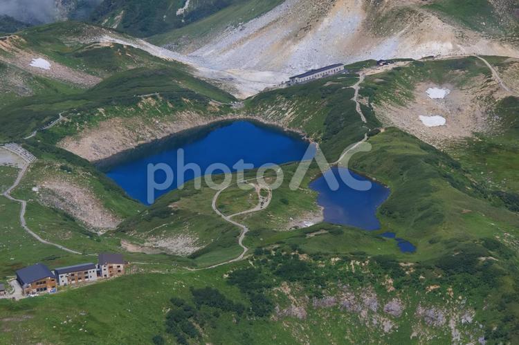 立山のみくりが池⑧ 立山,みくりが池,室堂平の写真素材