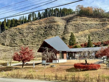 11月　秋の竹田水車メロディーパーク 竹田水車メロディーパーク,自然,水車の写真素材
