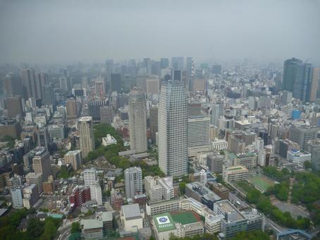 東京タワーからの眺め8 東京タワーからの眺め8 東京タワー,東京,観光名所の写真素材