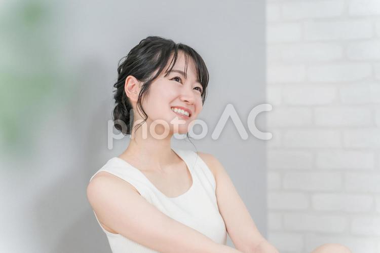 ビューティ・スキンケアイメージの女性 ビューティ,スキンケア,ダイエットの写真素材