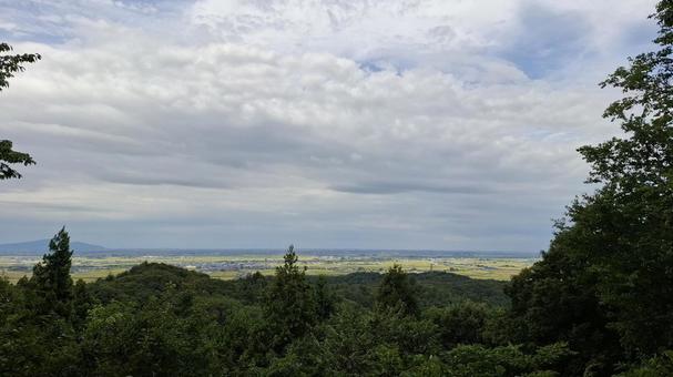 山頂からの景色 山頂からの景色 山頂,登山,頂上の写真素材