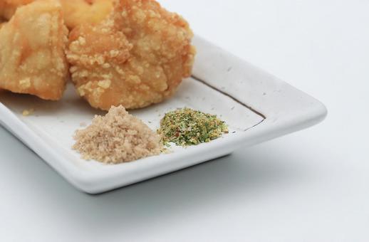いか下足天ぷら&鶏唐揚げ いか下足天ぷら&鶏唐揚げ いか下足,天ぷら,いか下足天ぷらの写真素材