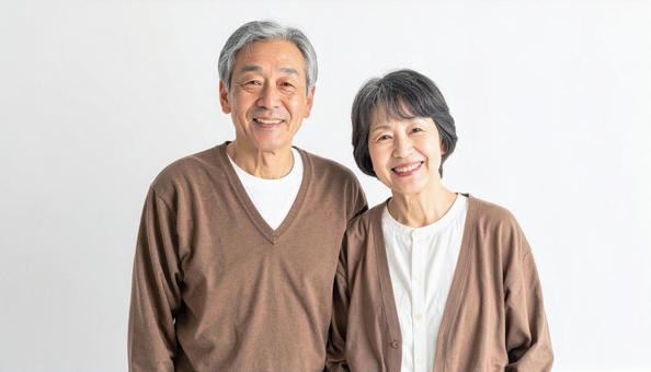 老夫婦 老夫婦の写真