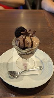 チョコレートパフェ チョコレートパフェの写真