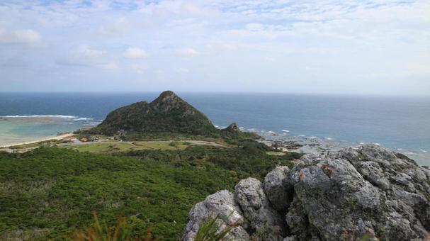 海と空と緑の島々が織りなす絶景 自然,風景,絶景の写真素材