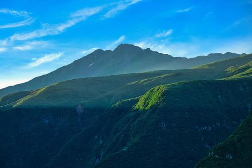 日本百名山の鳥海山の写真