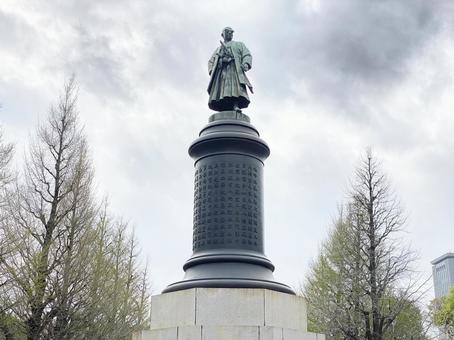 日本初の銅像 大村益次郎 日本初の銅像 大村益次郎の写真