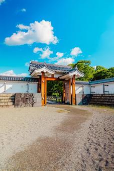 【山形】山形駅の周辺 山形城跡 【山形】山形駅の周辺 山形城跡 山形城跡,山形,城跡の写真素材