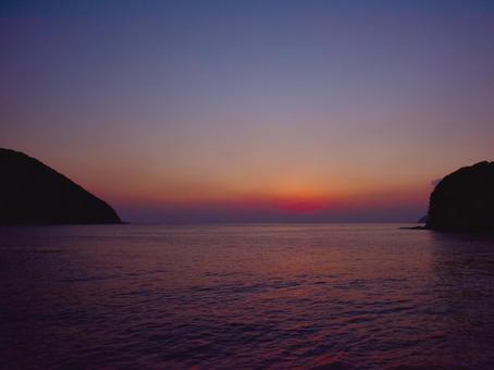 夕景 夕景の写真
