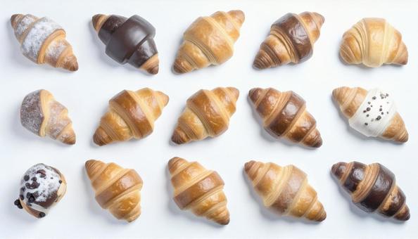 クロワッサン 朝食のイメージ クロワッサン 朝食のイメージの写真