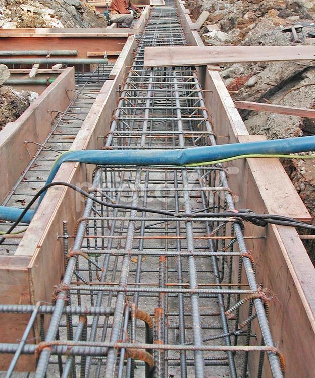 建築　３　基礎工事 構造物,住宅,住居の写真素材