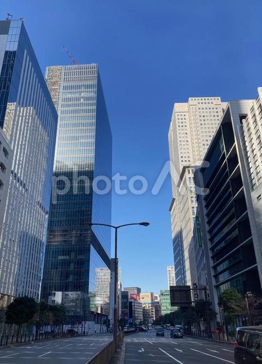 外堀通り　溜池山王・赤坂 溜池山王,赤坂,外堀通りの写真素材