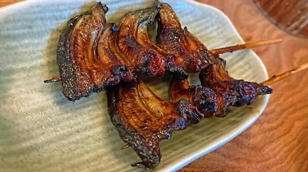 鰻しっぽ焼き うなぎ,鰻,うなぎ串の写真素材