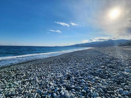 海 海,波,空の写真素材