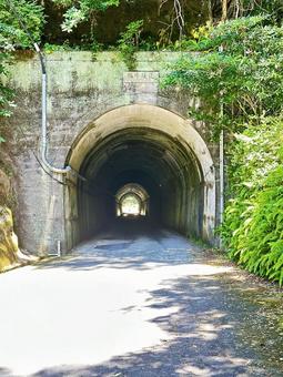 那智勝浦町湯川近辺の風景 トンネル 那智勝浦町湯川近辺の風景 トンネルの写真