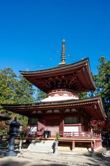 高野山　壇上伽藍　東塔 高野山,壇上伽藍,東塔の写真素材