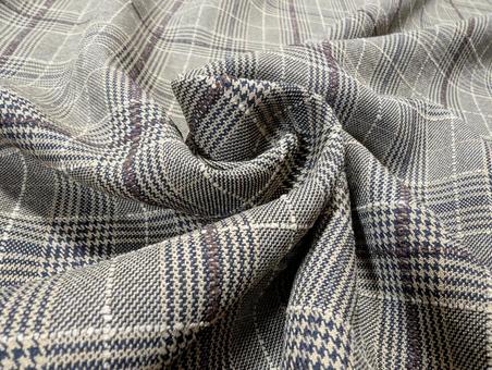 秋冬チェックの布地2 秋冬チェックの布地2 生地,布,ジャガードの写真素材