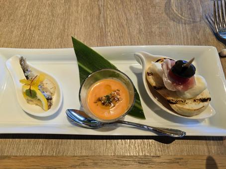 沖縄の朝食 沖縄の朝食の写真