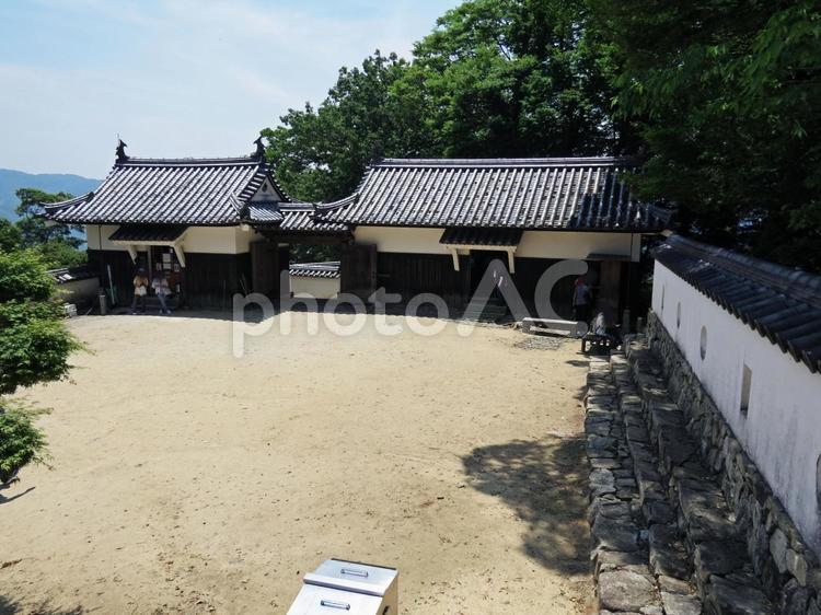 備中松山城　二の丸 備中松山城,二の丸,高梁の写真素材