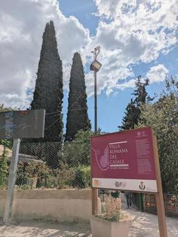 カザーレの別荘 イタリア,シチリア,カザーレの写真素材