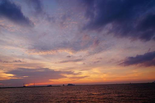 Evening Scenery, JPG