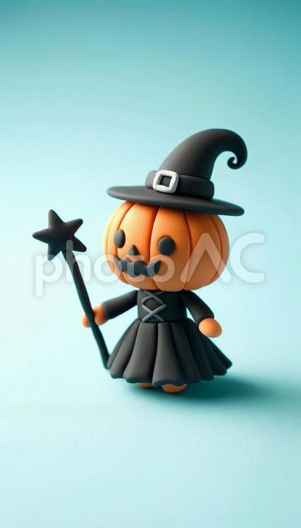ハロウィンクレイアート ハロウィン,クレイアート,ハンドメイドの写真素材