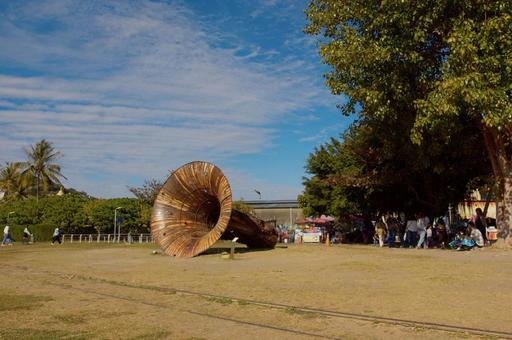 【台湾】高雄西子湾 哈瑪星鉄道文化園区 台湾,高雄,西子湾の写真素材