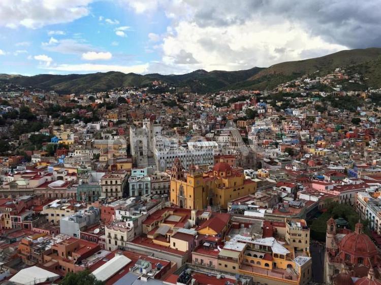 グアナファトの風景（メキシコ） グアナファト,メキシコ,街並みの写真素材