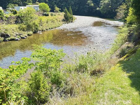 新宮市 高田川 清流 新宮市 高田川 清流の写真