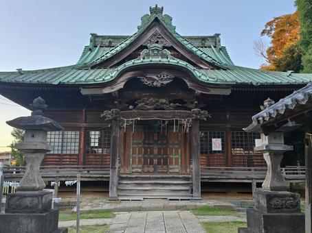 千葉県-法華経寺-刹堂 法華経寺,寺,正中山の写真素材