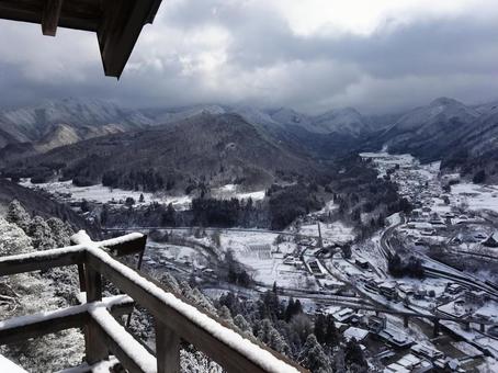 山寺の五大堂 山寺,立石寺,五大堂の写真素材