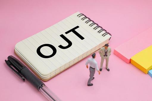 OJT　オン・ザ・ジョブ・トレーニング ojt,オン・ザ・ジョブ・トレーニング,現任訓練の写真素材