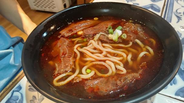 牛肉麺 牛肉麺 台湾,台湾料理,美味しいの写真素材