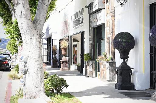 ロサンゼルスの街並み ロサンゼルスの街並み ロサンゼルス,カリフォルニア,海外の街並みの写真素材