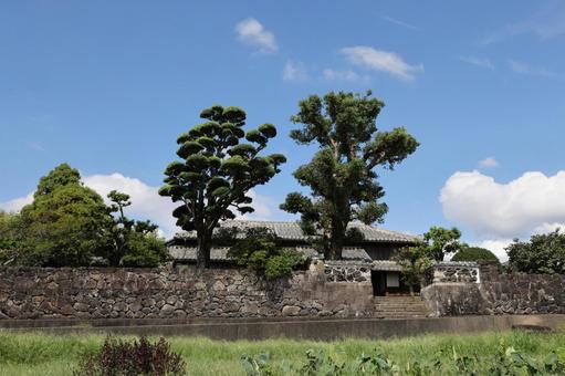 大村藩 中尾元締役旧宅 大村藩 中尾元締役旧宅 中尾家住宅,元締役,武家屋敷跡の写真素材