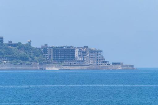軍艦島 軍艦島 軍艦島,長崎,海の写真素材