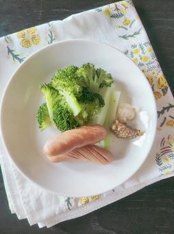 今日の朝ごはん 今日の朝ごはんの写真
