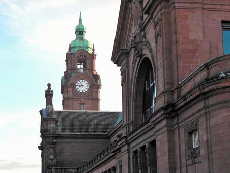 ドイツの時計台 ドイツの時計台の写真