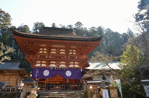 丹生都比賣神社の社殿 丹生都比賣神社の社殿の写真