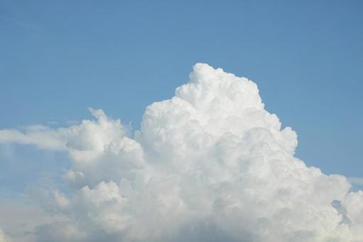 Blue sky and cumulonimbus clouds, JPG Blue sky and cumulonimbus clouds, JPG