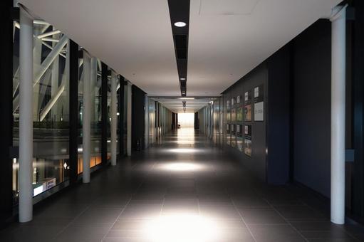 廊下 廊下 廊下,通路,連絡路の写真素材
