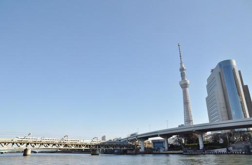 <東京都>東京スカイツリー <東京都>東京スカイツリーの写真