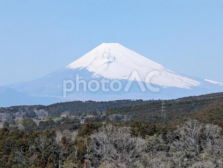 三島スカイウォークからの富士山 富士山,三島スカイウォーク,静岡の写真素材