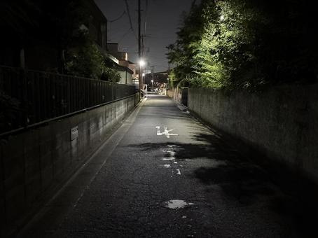 Photo, dark, night, walk, 