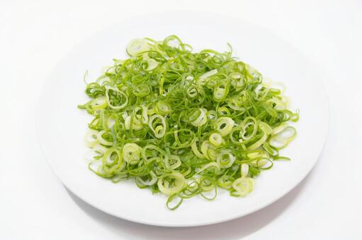 きざみねぎ 刻み葱,葱,薬味の写真素材