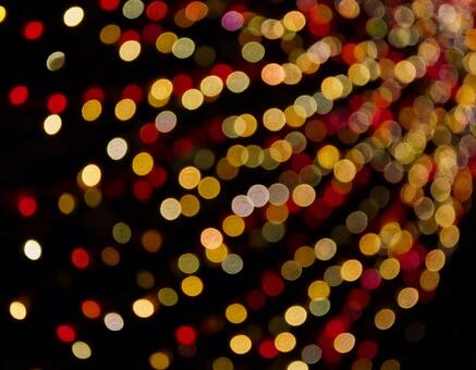 クリスマス時期のイルミネーションの光2 イルミネーション,クリスマス,ライトアップの写真素材