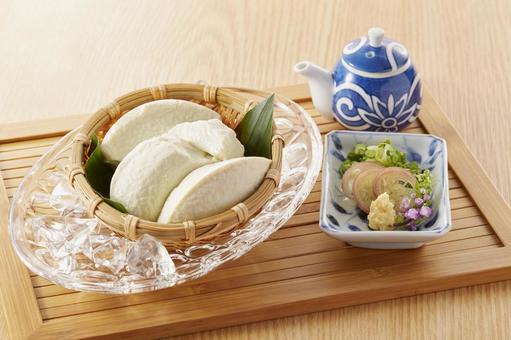 ざる豆腐 おぼろ豆腐 ざる豆腐 おぼろ豆腐の写真