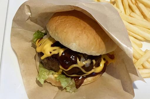 ハンバーガー ハンバーガー,肉,チーズの写真素材