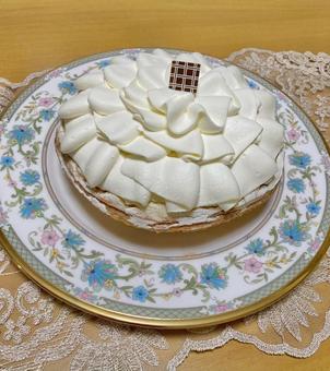 レモンタルトのケーキ レモンタルトのケーキ レモンタルト,ケーキ,スイーツの写真素材