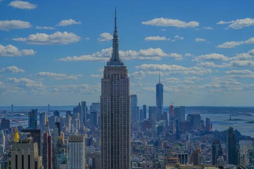 Scenery from Rockefeller Center (Top of the Rock) 20, top of the rock, urban landscape, trump tower, JPG